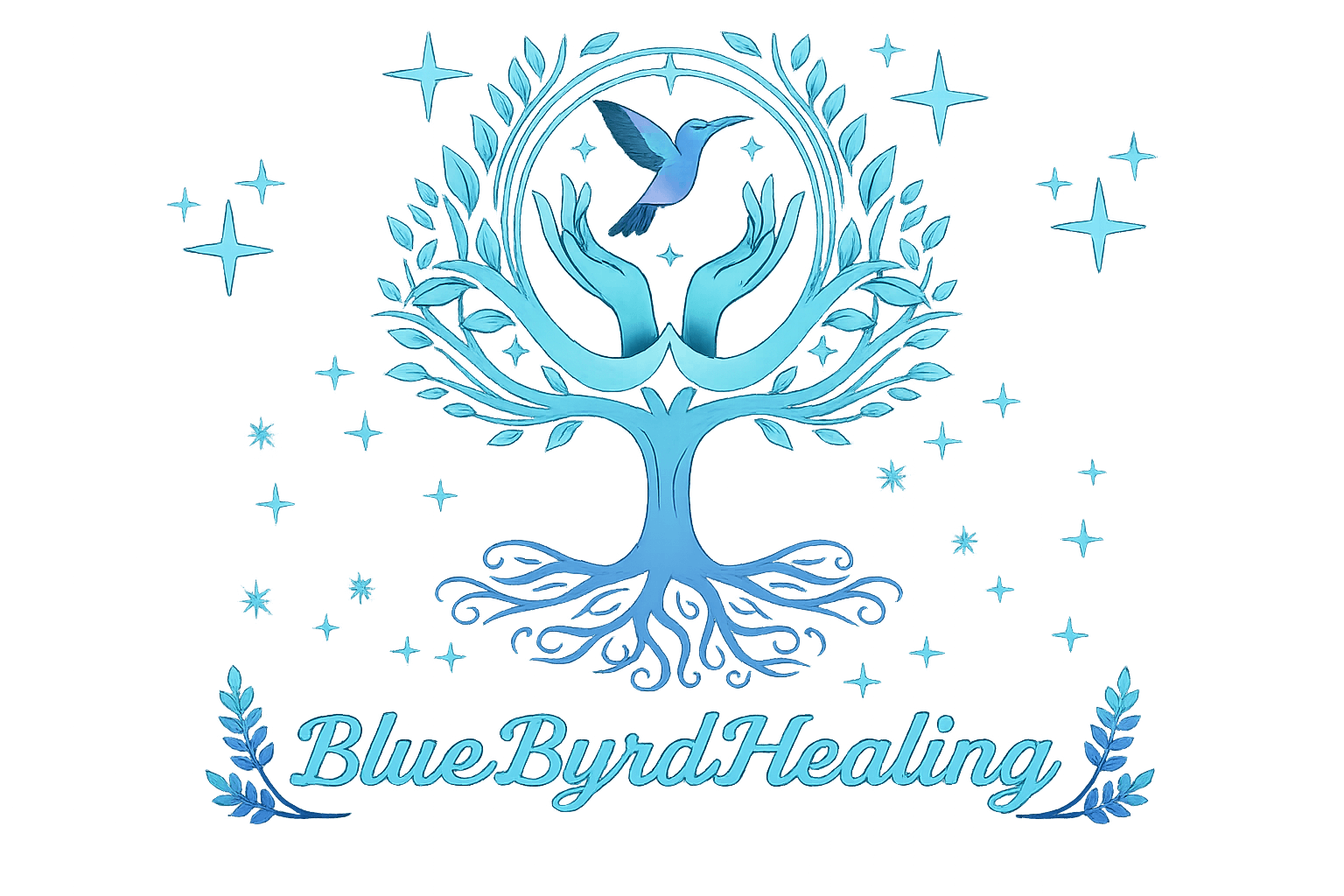 BlueByrd Healing logo